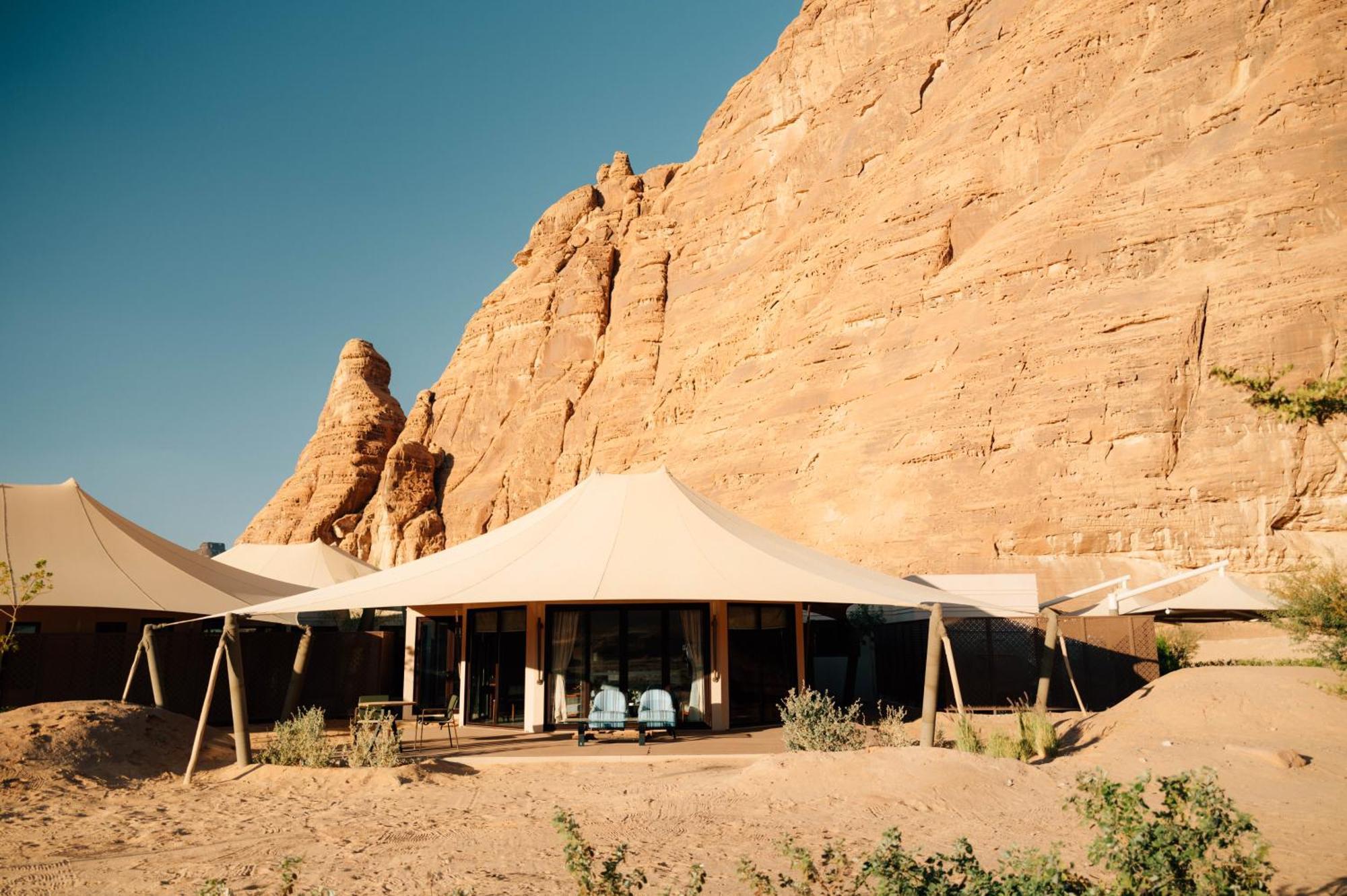 Ashar Tented Resort Al-'Ula Exteriör bild